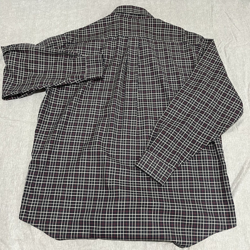 Brooks Brothers Dress Shirt Mens‎ Large Plaid Button Down Long sleeve - Picture 6 of 8